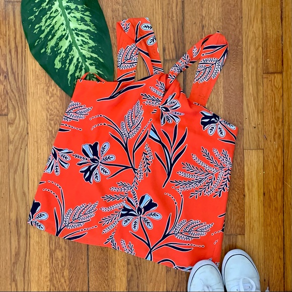 Banana Republic Factory Tops - 🌸HP🌸 Banana Republic Floral Halter Tank sz S